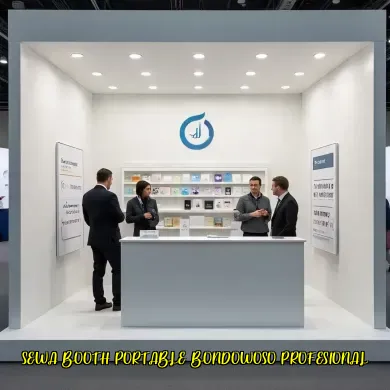 sewa booth portable bondowoso profesional